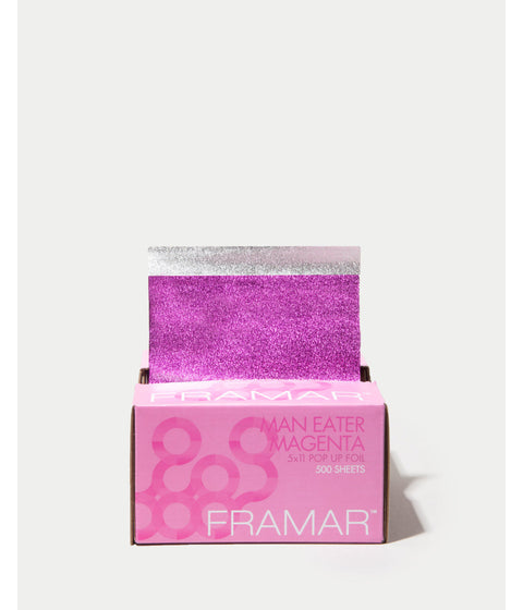 Framar 5 x 11 Magenta Pop Up Hair Foil 500 Sheets