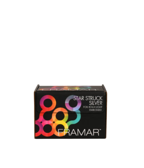 Framar Star Struck Silver Embossed Light Foil Roll 1lb