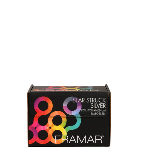 Framar Star Struck Silver Embossed Medium Foil 1lb Roll