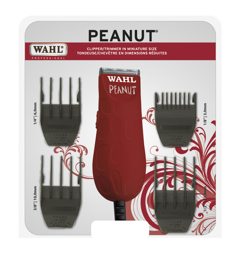 wahl pro red peanut trimmer clipper packaging