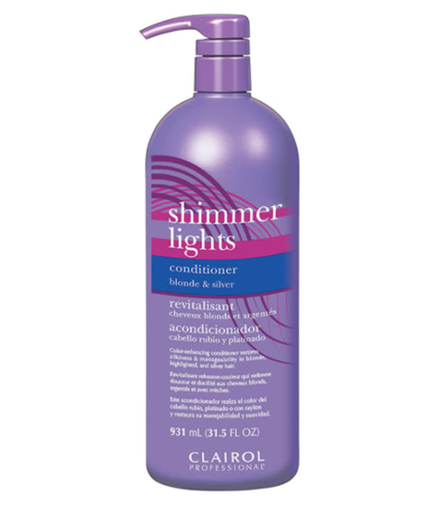 Clairol Shimmer Lights Conditioner, Blonde & Silver, 31.5oz