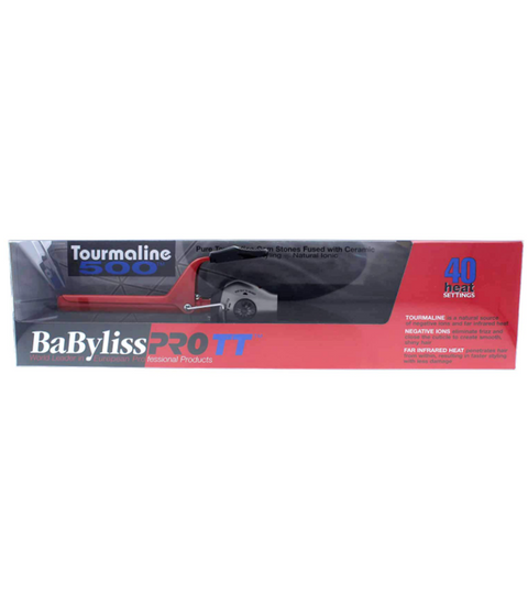 DannyCo BaBylissPRO Tourmaline and Ceramic Curling Iron, 1-1/4"