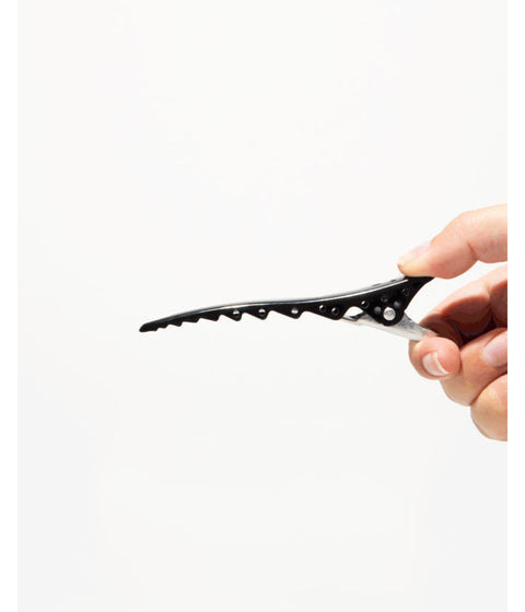 Framar Black Big Bite Clips 4/Pkg