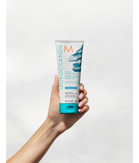 Moroccanoil Color Depositing Mask Aquamarine, 200mL