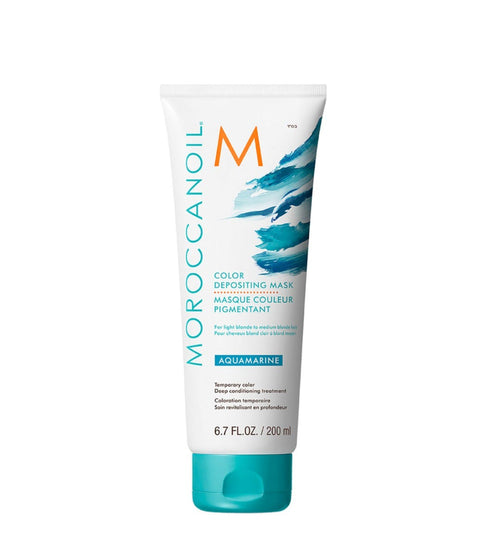Moroccanoil Color Depositing Mask Aquamarine, 200mL
