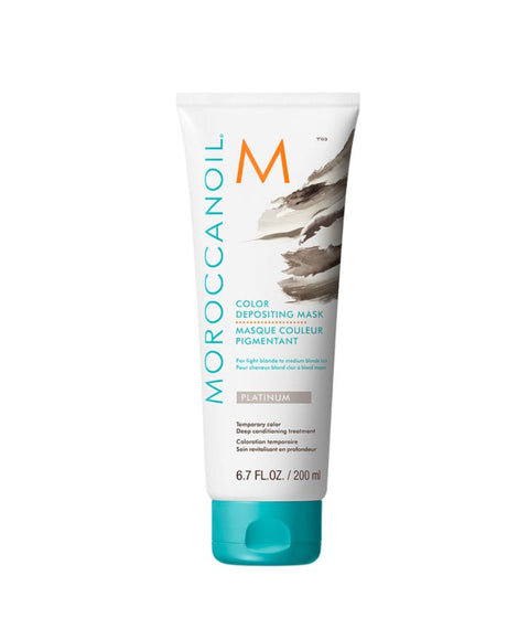 Moroccanoil Color Depositing Mask Platinum, 200mL