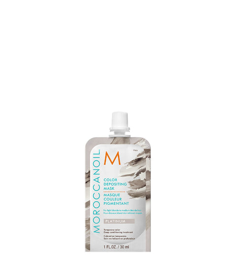 Moroccanoil Color Depositing Mask Platinum, 30mL