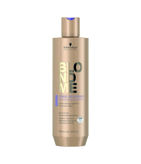 Schwarzkopf BlondMe Cool Blondes Neutralizing Shampoo, 300mL