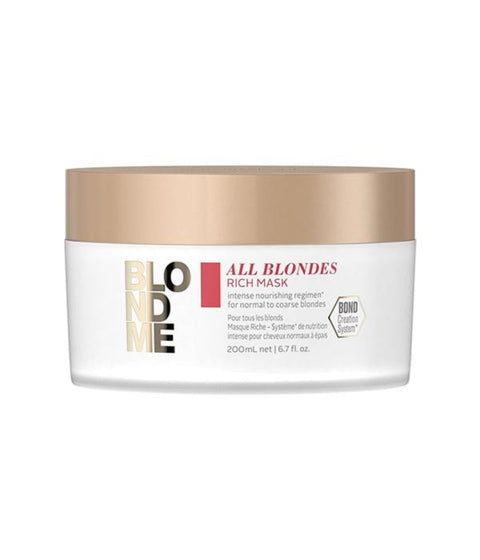 Schwarzkopf BlondMe All Blondes Rich Mask, 200mL