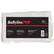 DA BP Cotton Towels Deluxe White w/Grey Stripe 12/bag