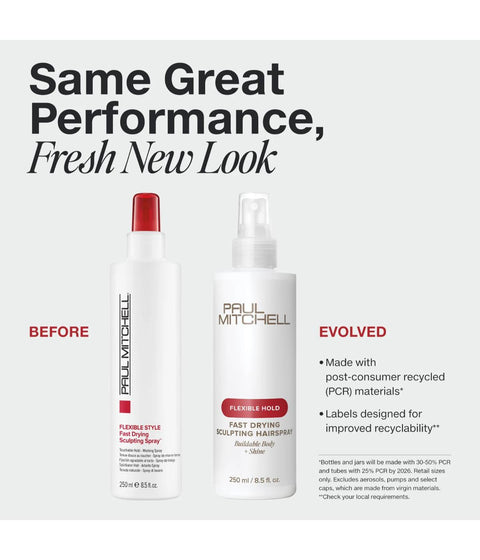 PM Fast Drying Sculpting Spray 250ml (Restaged)