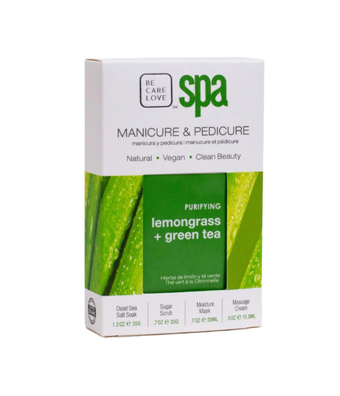 DA Spa Single Use Packet Box - Lemongrass & Green Tea