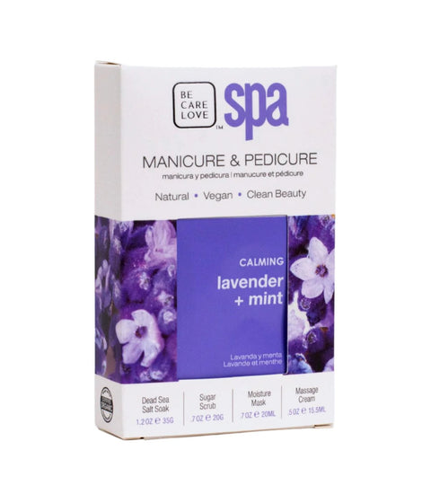 DA Spa Single Use Packet Box - Lavender & Mint