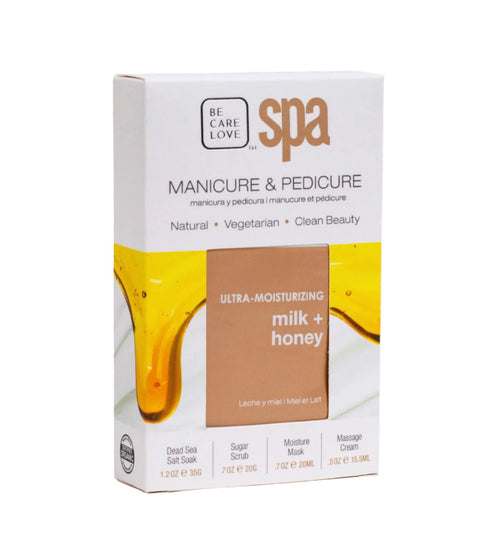 DA Spa Single Use Packet Box - Milk & Honey