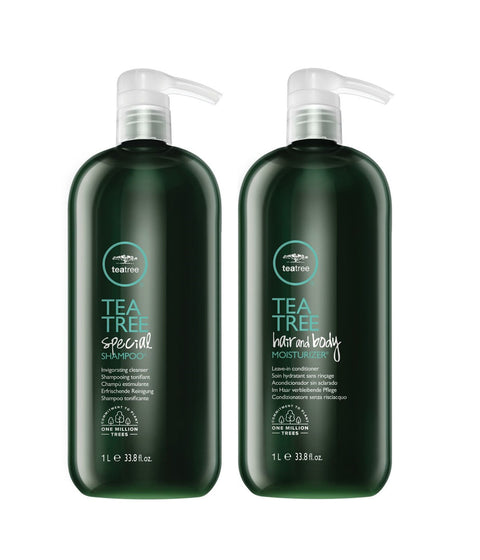 PM Tea Tree Hair and Body 1L Duo (Shampoo Hair and Body) O/S JF24
