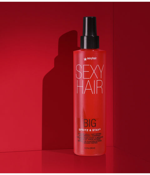 SexyHair Spritz & Stay Intense Hold Hairspray 9oz