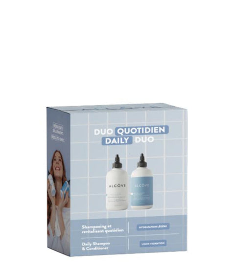 Alcove Daily Shampoo and Conditioner Retail Duo