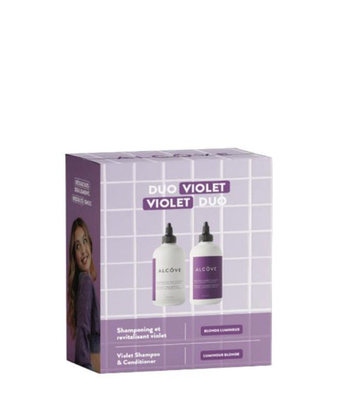 Alcove Violet Shampoo & Conditioner Retail Duo MA26