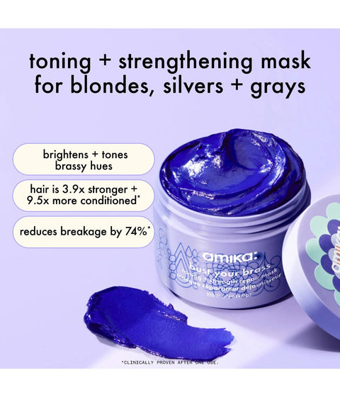Amika Bust Your Brass Intense Repair Mask 250ml