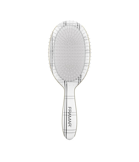 Fram Plaid Hair Day Detangle Brush - Charlotte ND24