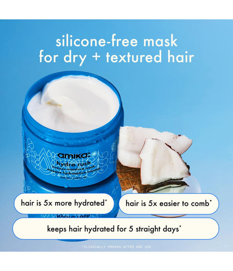 Amika Hydro Rush Intense Moisture Mask 250ml