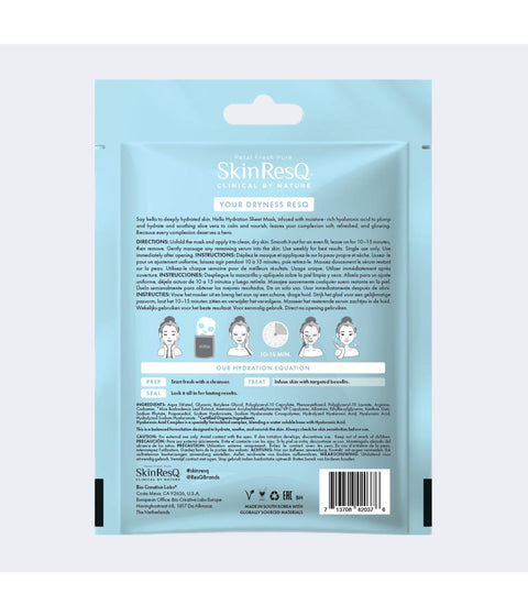 DA SkinResq Sheet Mask 7 Pack - Hello Hydration