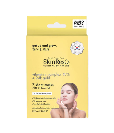 DA SkinResq Sheet Mask 7 Pack - Get Up & Glow