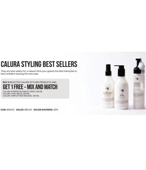 Oligo Calura Buy 4 Styling Products Get 1 FREE