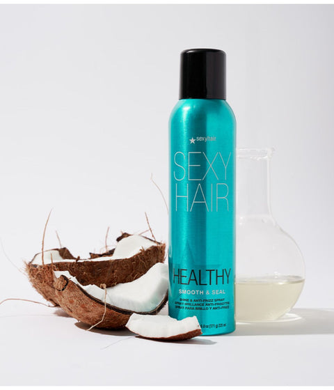 SexyHair Healthy  Smooth and Seal Shine and Anti-Frizz Spray 6oz