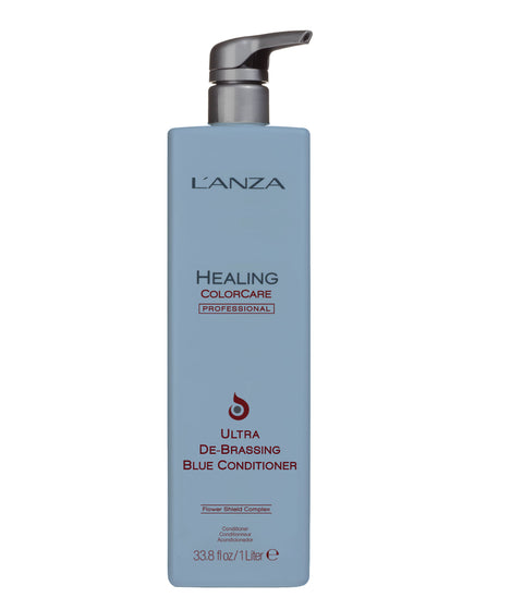 L'ANZA Healing ColorCare Ultra De-Brassing Blue Conditioner, 1L