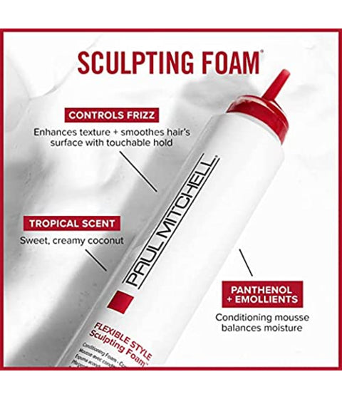 Paul Mitchell Flexible Style Sculpting Foam, 500mL – Pro Beauty Supplies