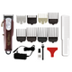 wahl pro 5 star cordless magic, 8 guides, charger, oil, brush, comb and guard