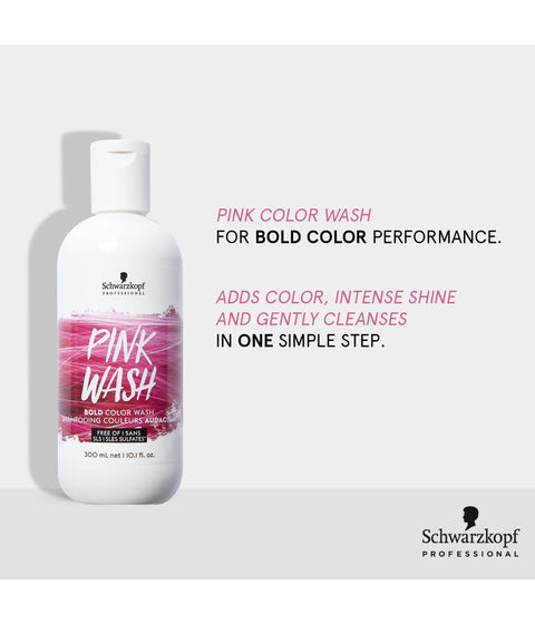 Schwarzkopf Bold Color Wash Pink, 300mL