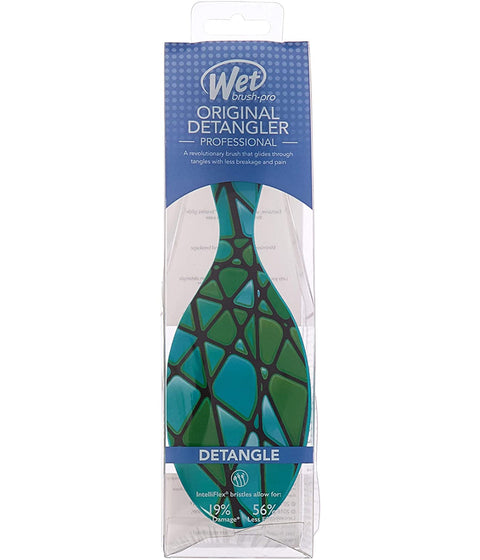 WetBrush Orginal Detangler Green Stained Glass Brush