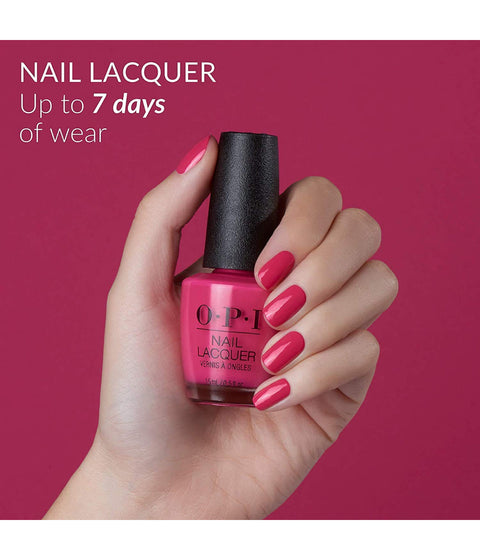 OPI Nail Lacquer,  Charged Up Cherry, 15mL