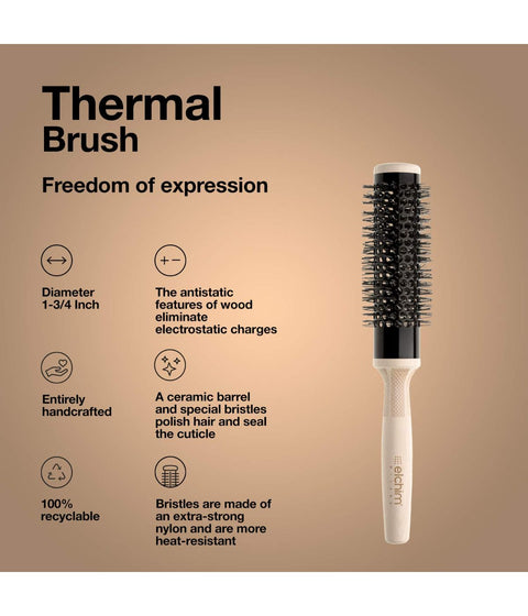 Elchim Thermal Round Hair Brush, 1.75"