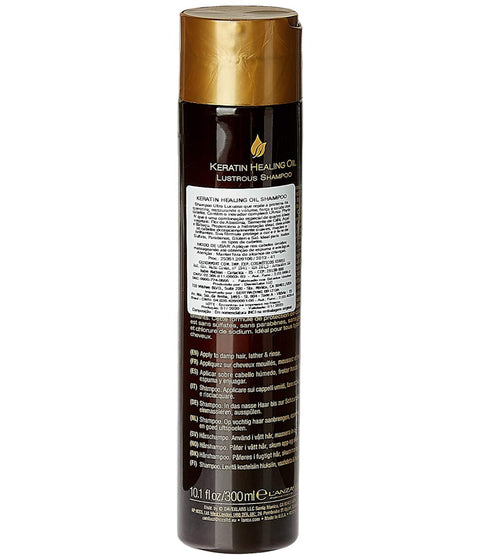 L'ANZA Keratin Healing Oil Lustrous Shampoo, 300mL
