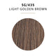 Wella ColorCharm Permanent Liquid Hair Color 5G/Light Golden Brown, 42mL