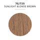 Wella ColorCharm Permanent Liquid Hair Color 7G/Sunlight Blonde Brown, 42mL
