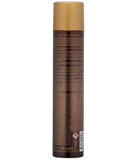 L'ANZA Keratin Healing Oil Brush Thru Hairspray, 350mL