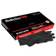 DannyCo BaBylissPRO Reusable Black Satin Latex Gloves Medium 10 per box