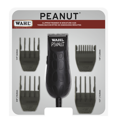 wahl pro black peanut trimmer clipper packaging