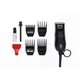 wahl pro black peanut trimmer clipper, 4 guides, oil, brush and guard
