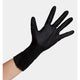 Framar Colour Me Fab Reusable Black Latex Gloves Medium 10/Box