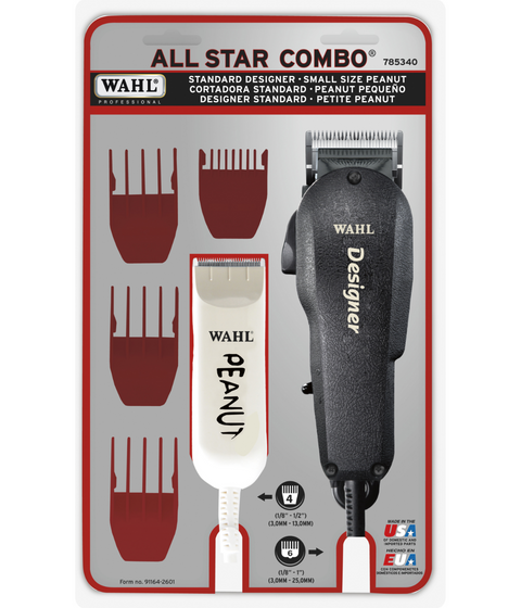 wahl pro all star combo packaging