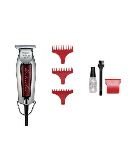 wahl pro 5 star detailer, 3 guides, guard, oil and brush