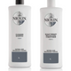 Nioxin System 2 Cleanser Shampoo & Scalp Therapy Conditioner Duo, 1L