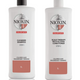 Nioxin System 4 Cleanser Shampoo & Scalp Therapy Conditioner Duo, 1L