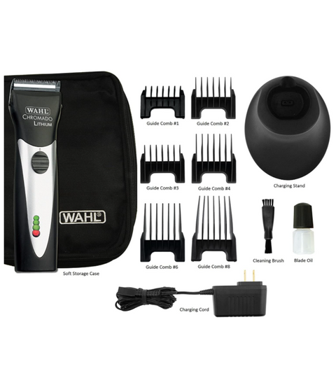 Wahl Lithium Chromado Clipper, Black WA56337