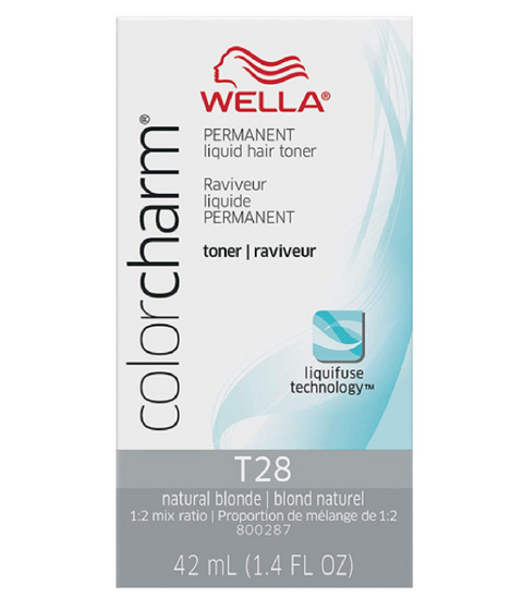 Wella ColorCharm Permanent Liquid Hair Toner T28, 42mL
